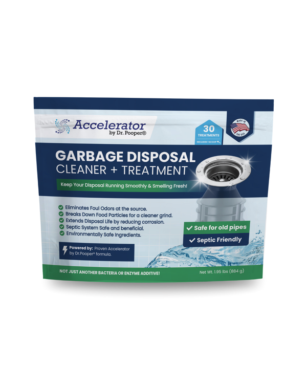 Accelerator By Doctor Pooper® Garbage Disposal Cleaner