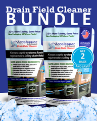 Drain Field Cleaner 2-Pack BUNDLE