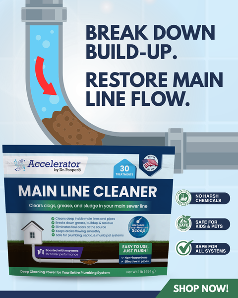 Accelerator by Dr. Pooper® Main Line Cleaner