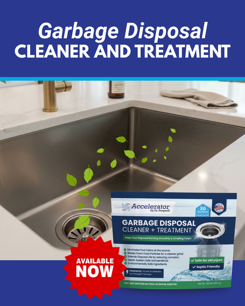 Accelerator By Doctor Pooper® Garbage Disposal Cleaner