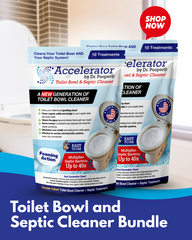 Accelerator by Dr. Pooper – Toilet Bowl & Septic Cleaner 2-Pack