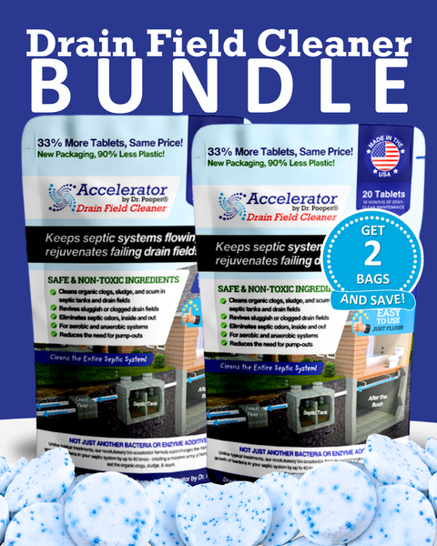 Drain Field Cleaner 2-Pack BUNDLE