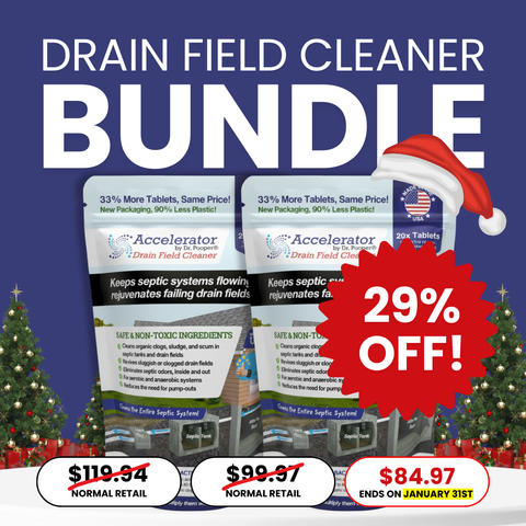 Drain Field Cleaner Bundle (2-Pack)