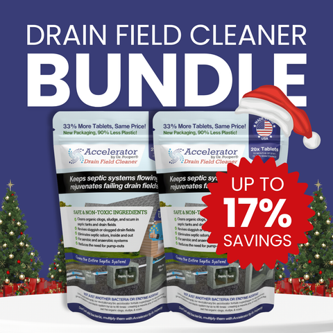 Drain Field Cleaner 2-Pack Bundle