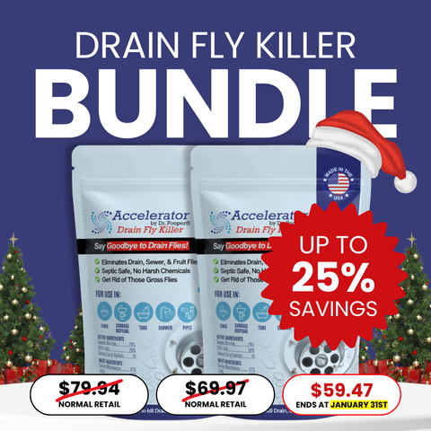 Drain Fly Killer 2 Pack Bundle