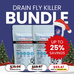 Drain Fly Killer 2 Pack Bundle