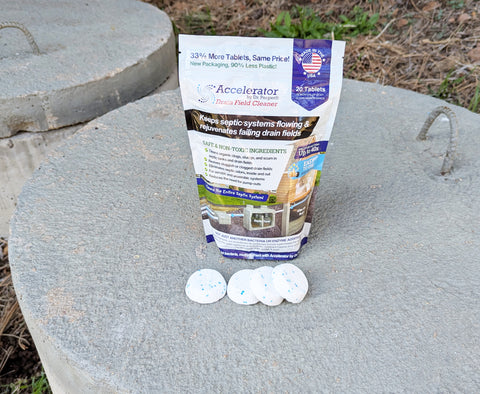 Introducing Drain Field Cleaner by Dr. Pooper!