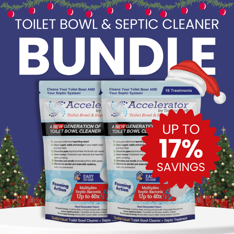 Accelerator by Dr. Pooper – Toilet Bowl & Septic Cleaner 2-Pack