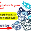 Accelerator by Dr. Pooper accelerates the reproduction and growth of septic bacteria