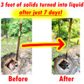 Accelerator by Dr. Pooper®️ turns organic solids in harmless liquids and gases