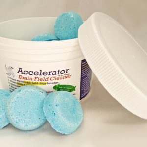 Drain field cleaner tablets