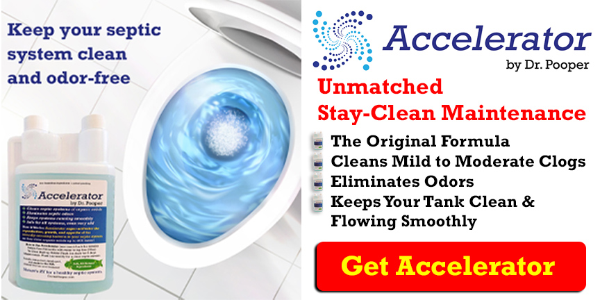 Accelerator by Dr. Pooper Septic System Maintenance and Cleaner