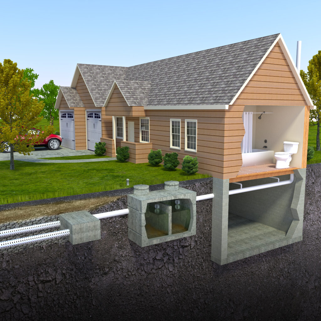 The longevity of a septic systems depends on everything from how it's built to where it's built and how it's taken care of