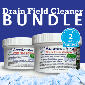 Drain Field Cleaner tablets BUNDLE by Dr. Pooper